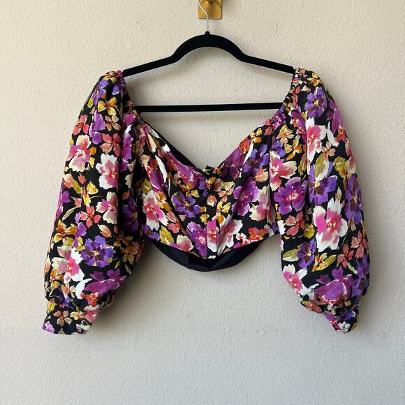 Lovers + Friends Damon Top in Secret Garden Size M - Picture 3 of 7